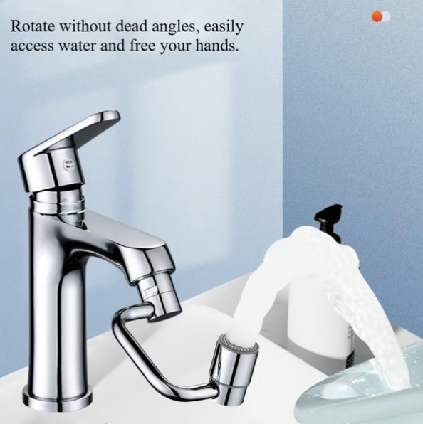 🚰Βρύση νεροχύτη γενικής χρήσης✨Περιστρεφόμενη προέκταση αεριστήρα βρύσης 1080°